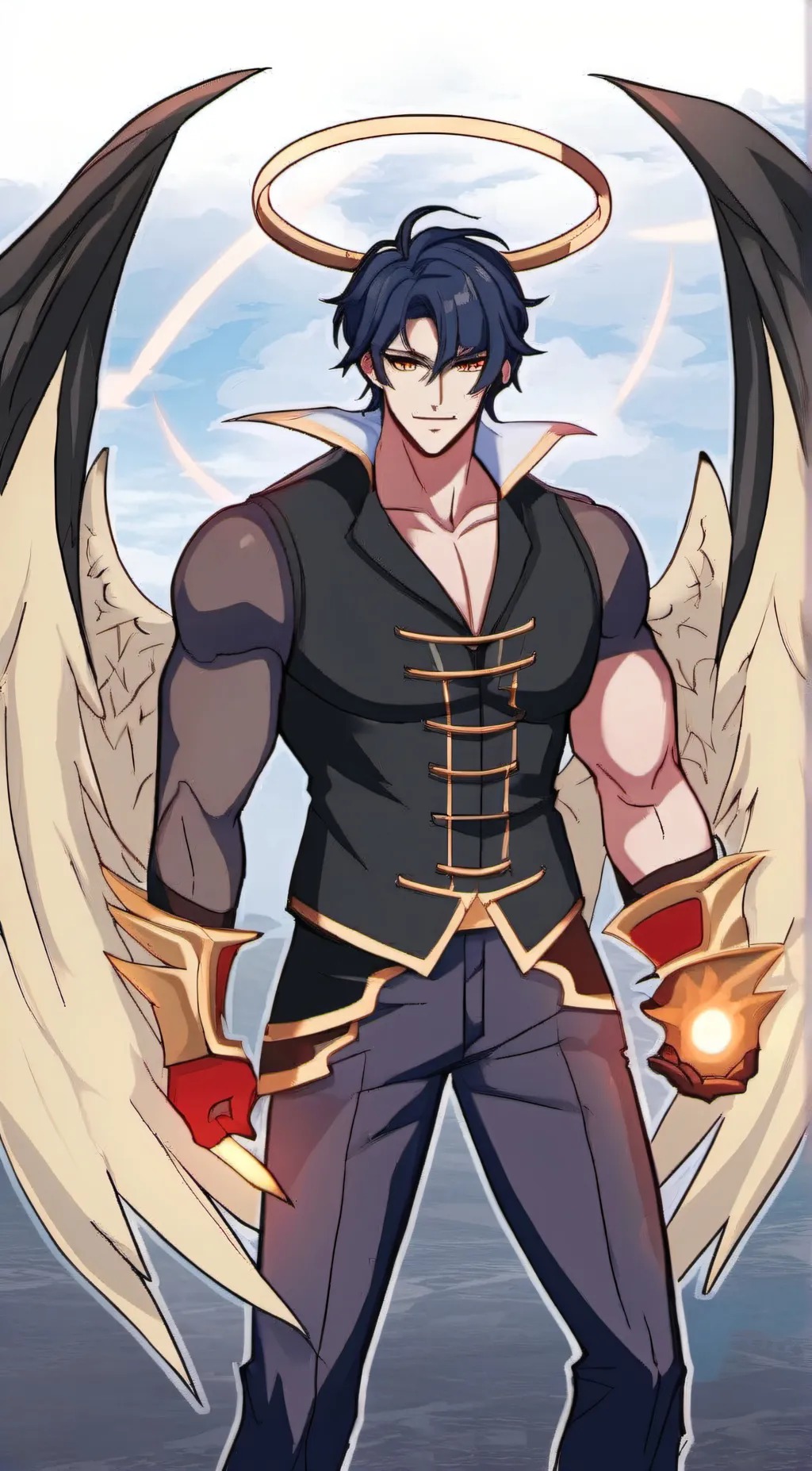 ai character: kuroix background