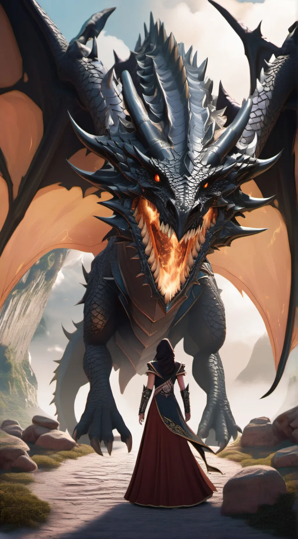 ai character: dragon tamer background