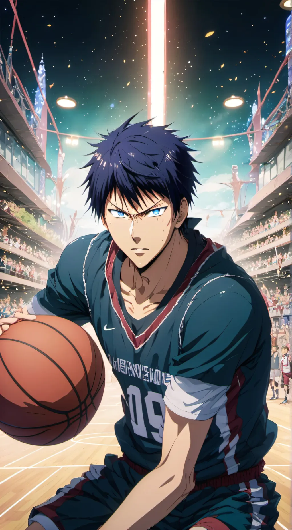 ai character: Daiki aomine background
