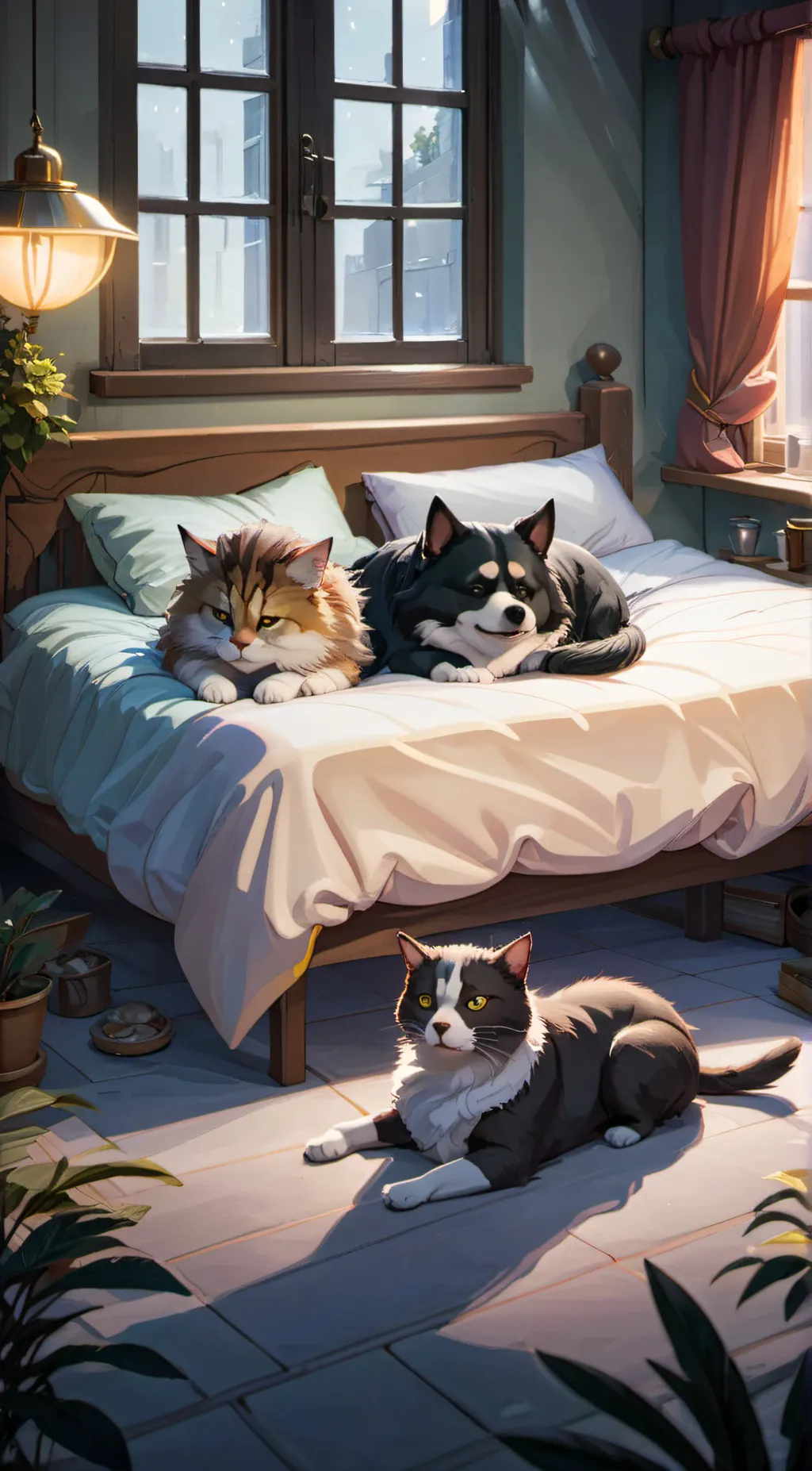 ai character: Andrew  background