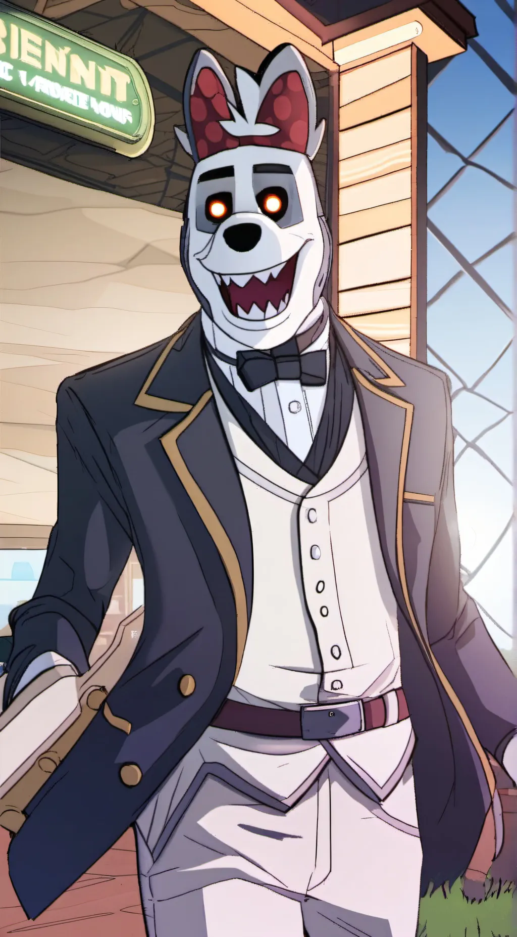 ai character: lefty background