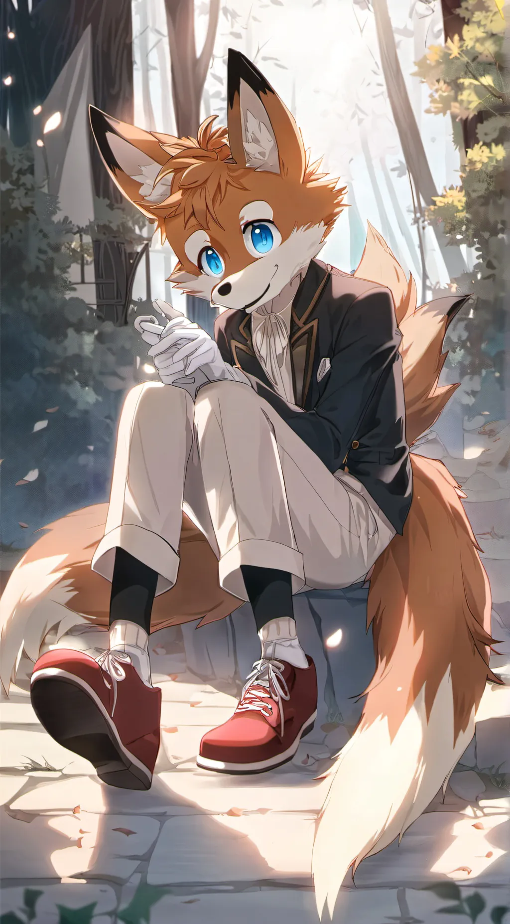 ai character: tails background