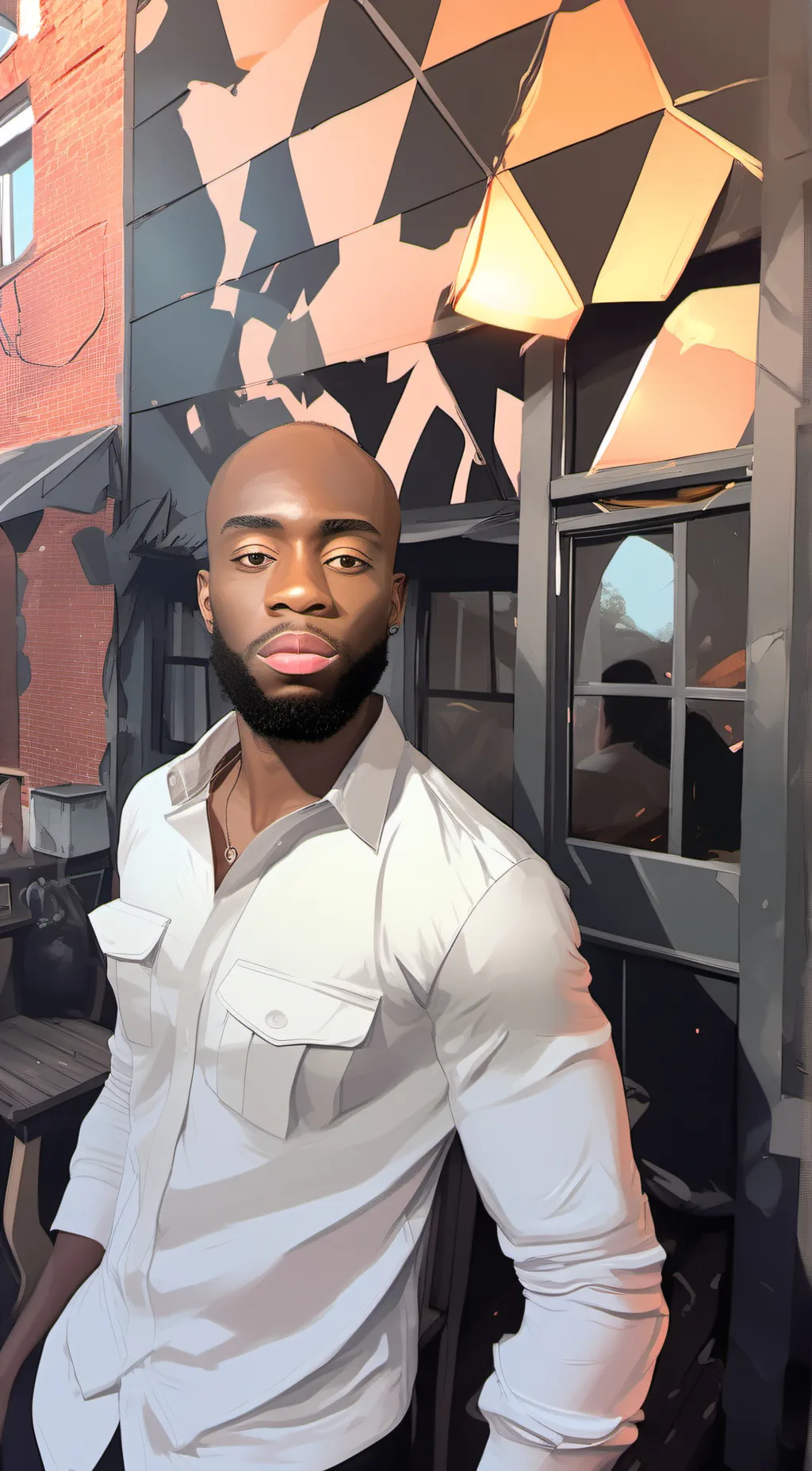 ai character: Kai Cenat background