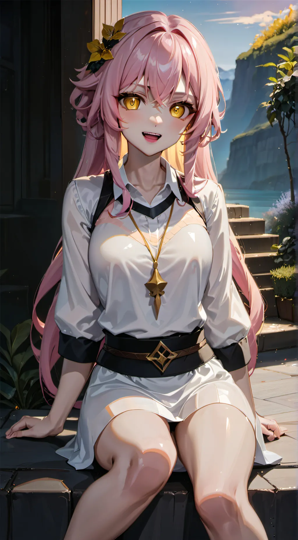 ai character: Aria background