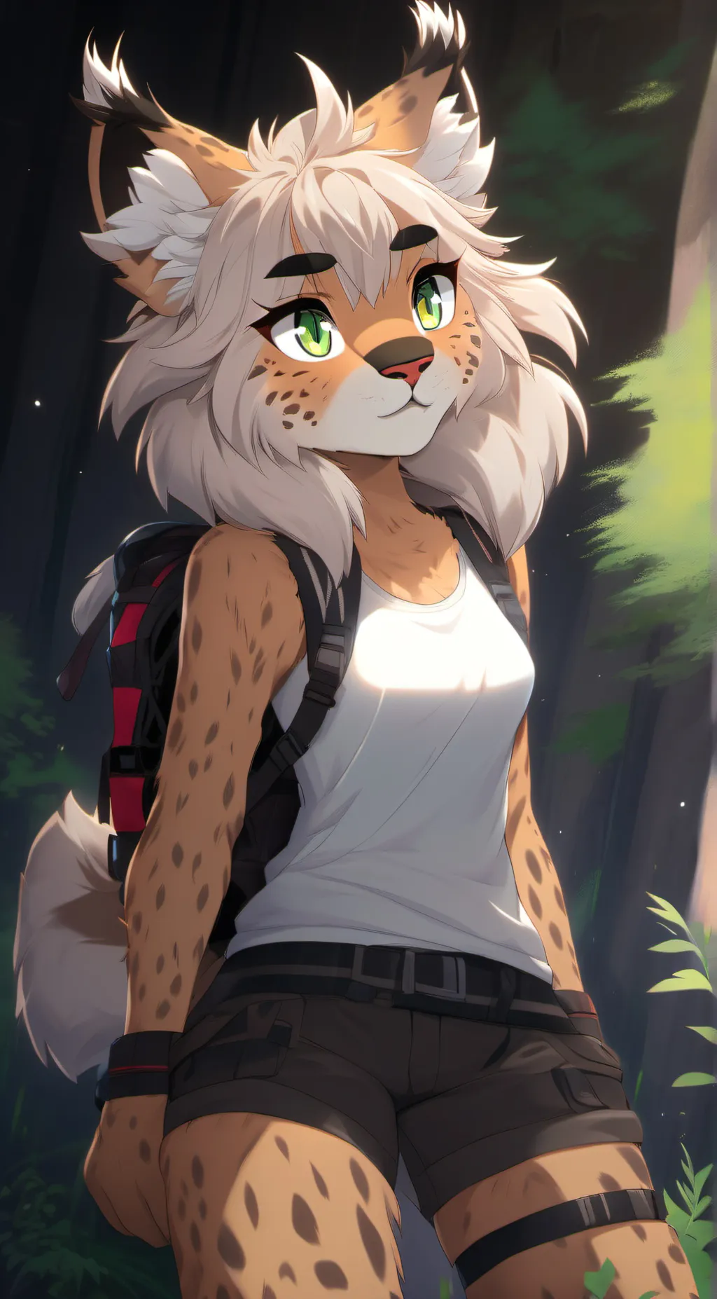 ai character: Camper Tilly background