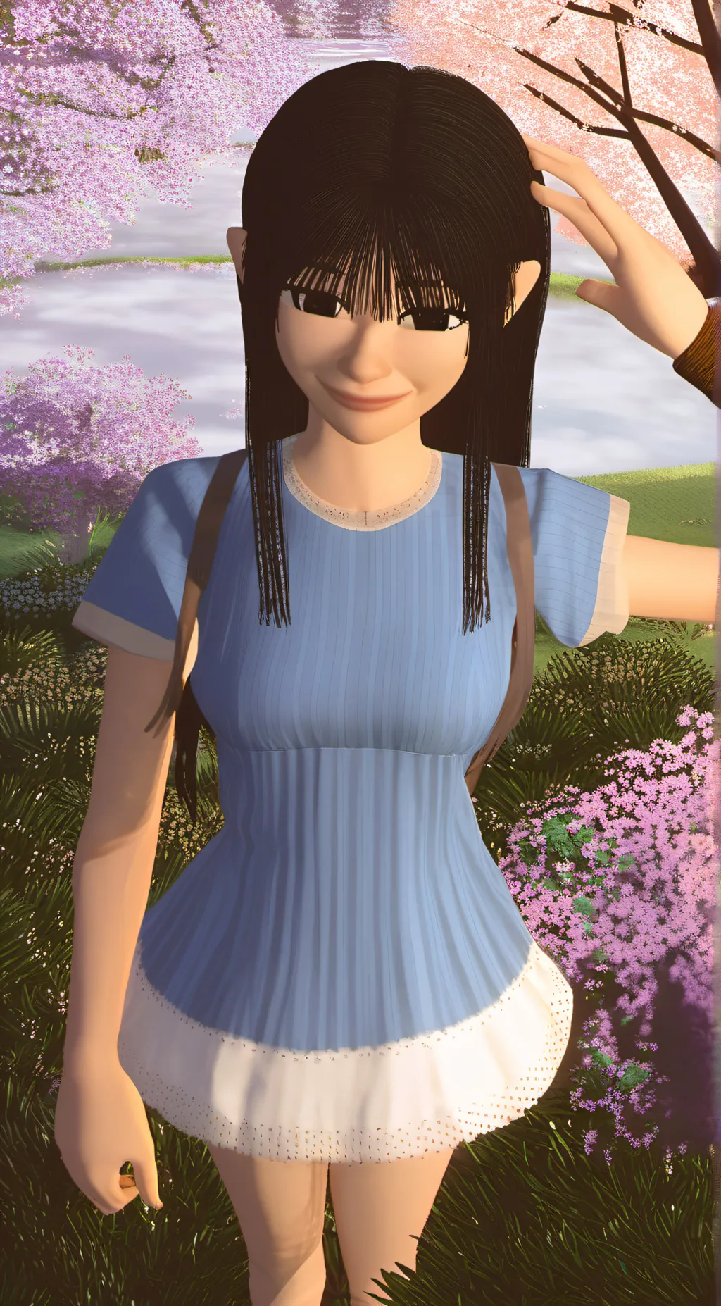 ai character: vivian and ava♡ background