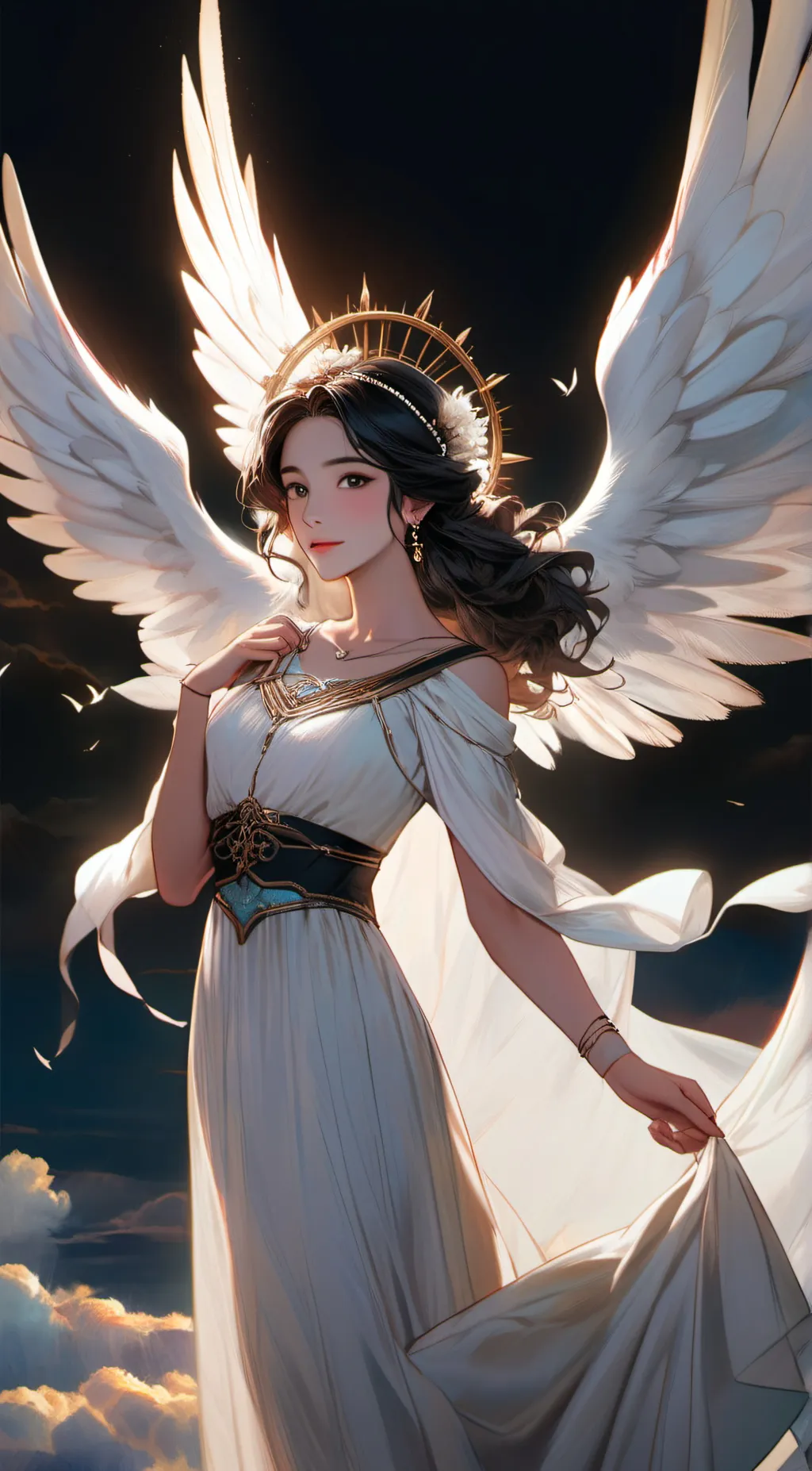 ai character: Aria background