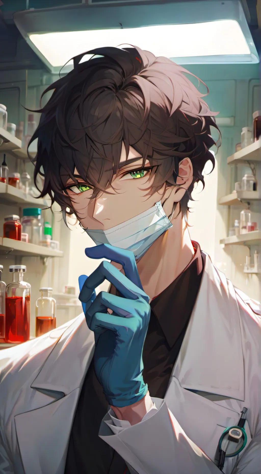 ai character: Oliver  background