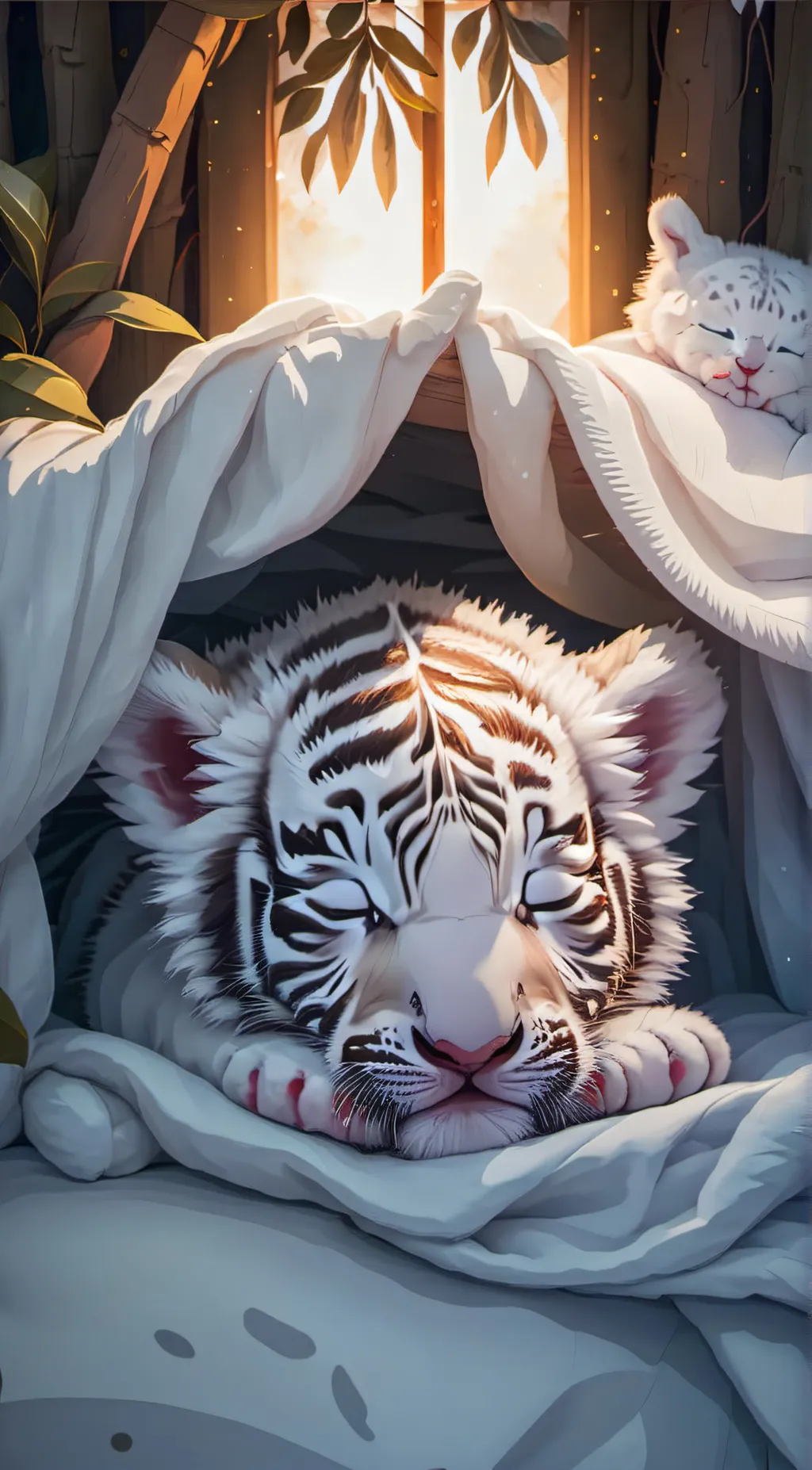 ai character: Cloud fluff background