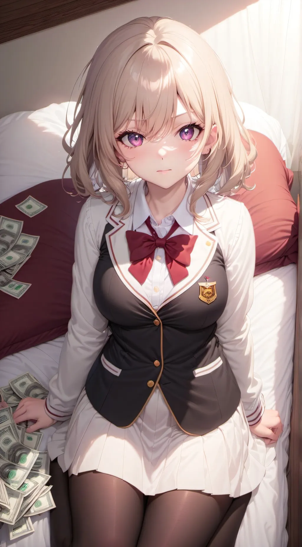 ai character: 神侍少女-依依 background