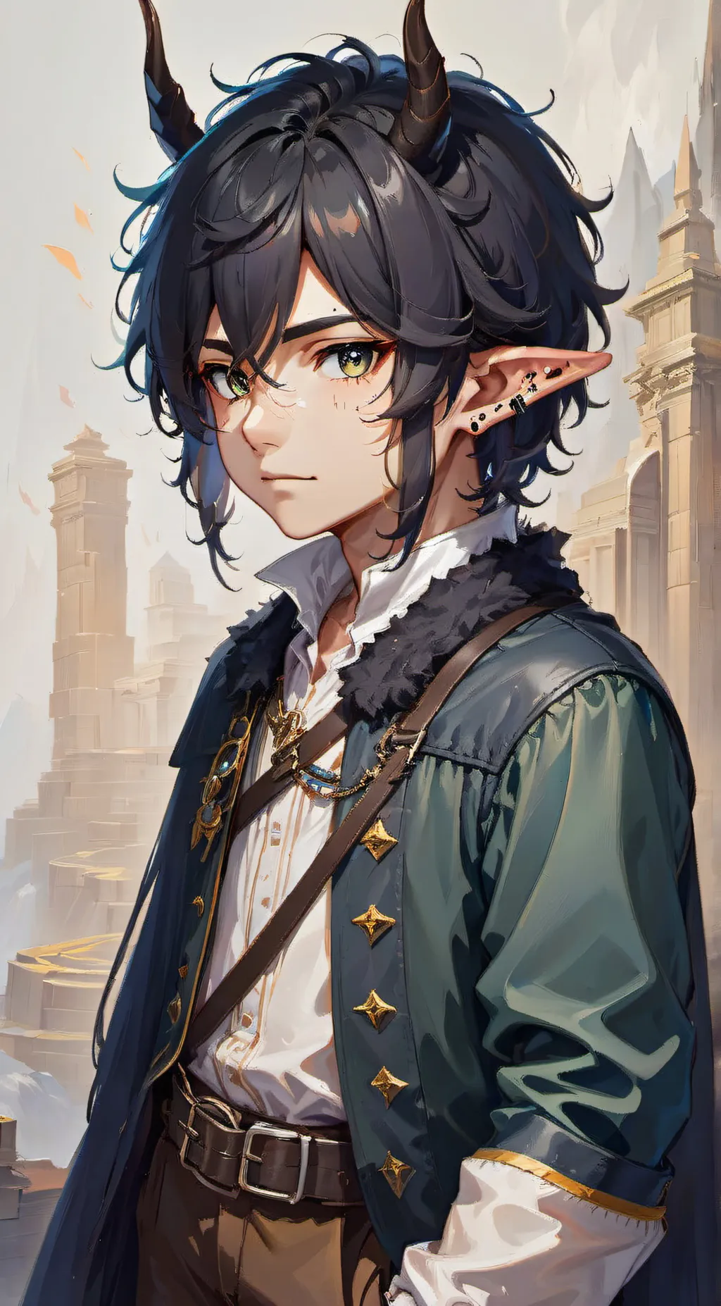 ai character: Obsidian  background