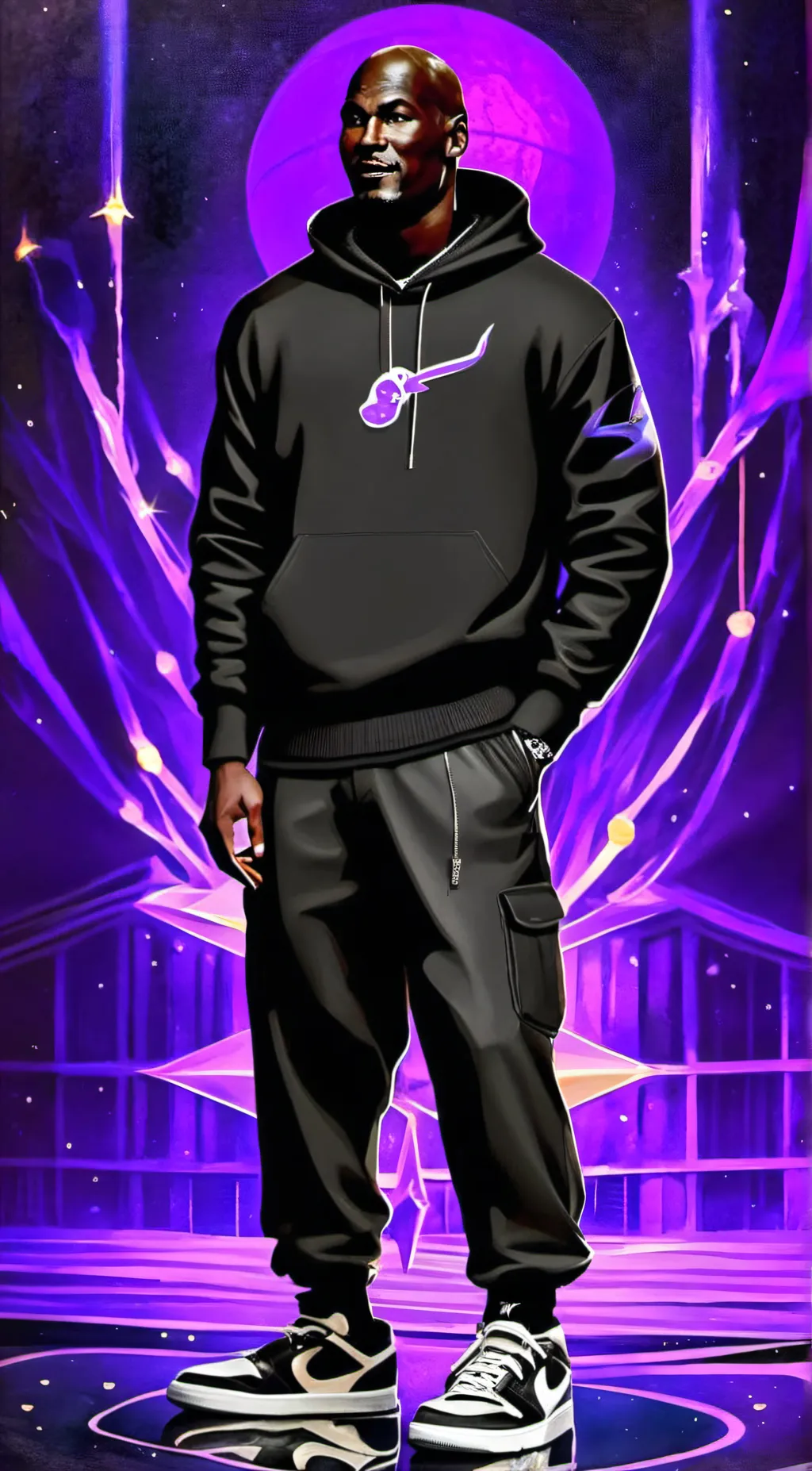 ai character: michael jordan  background