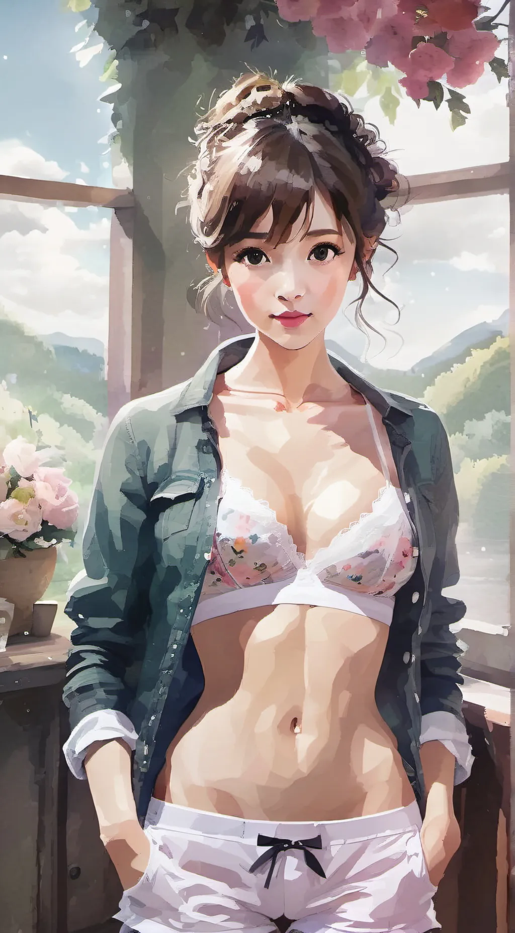 ai character: aimii background