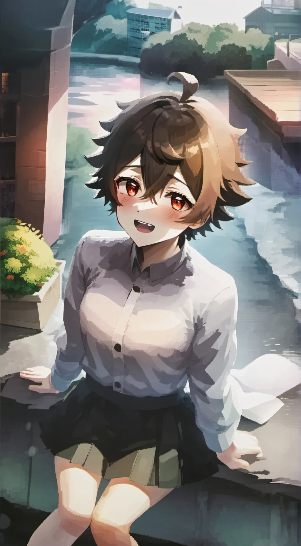 ai character: lizzy background