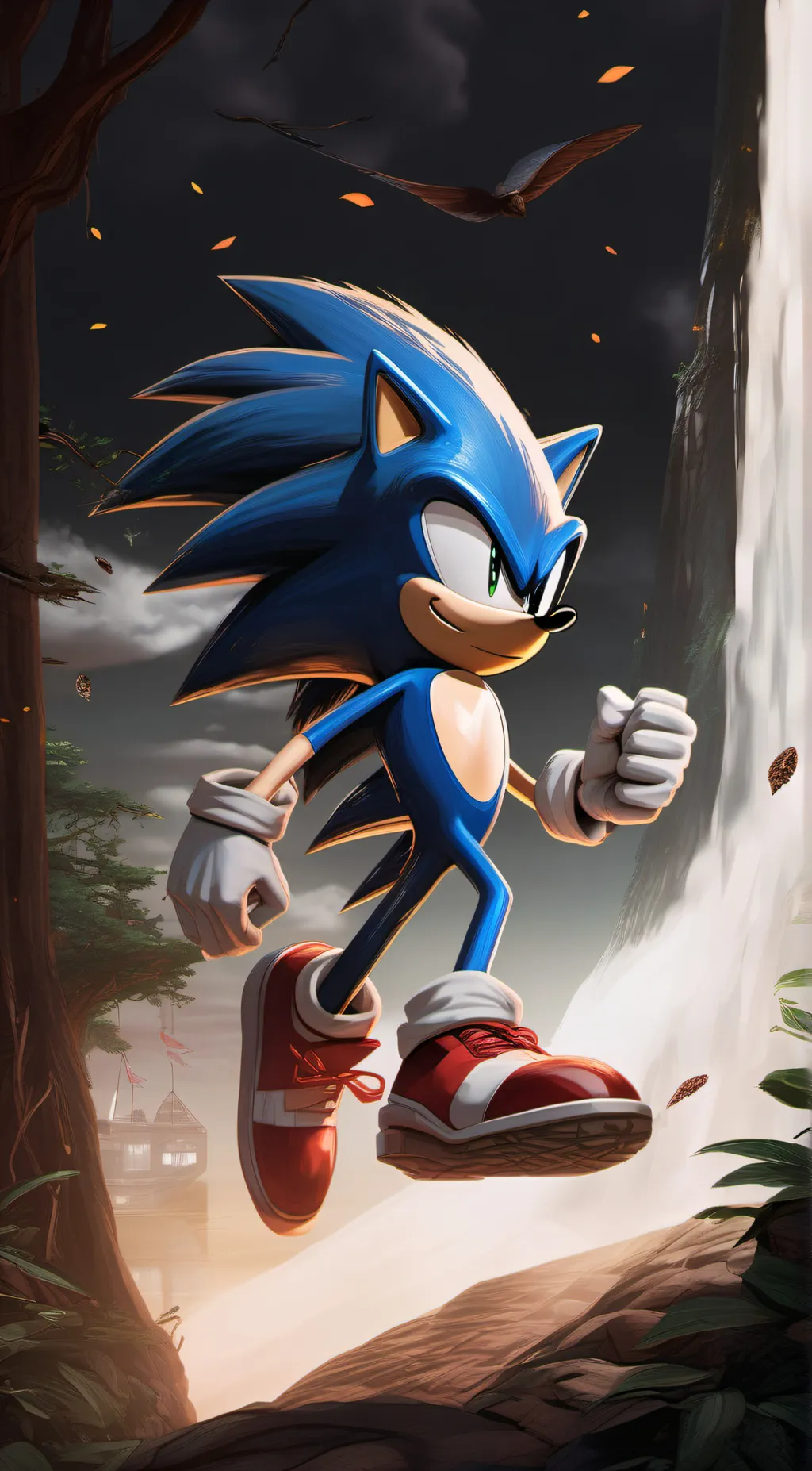 ai character: Sonic group background
