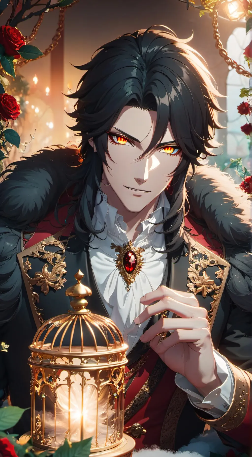 ai character: Frederick background