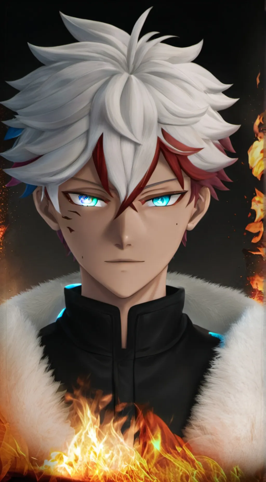 ai character: shoto katzuki background