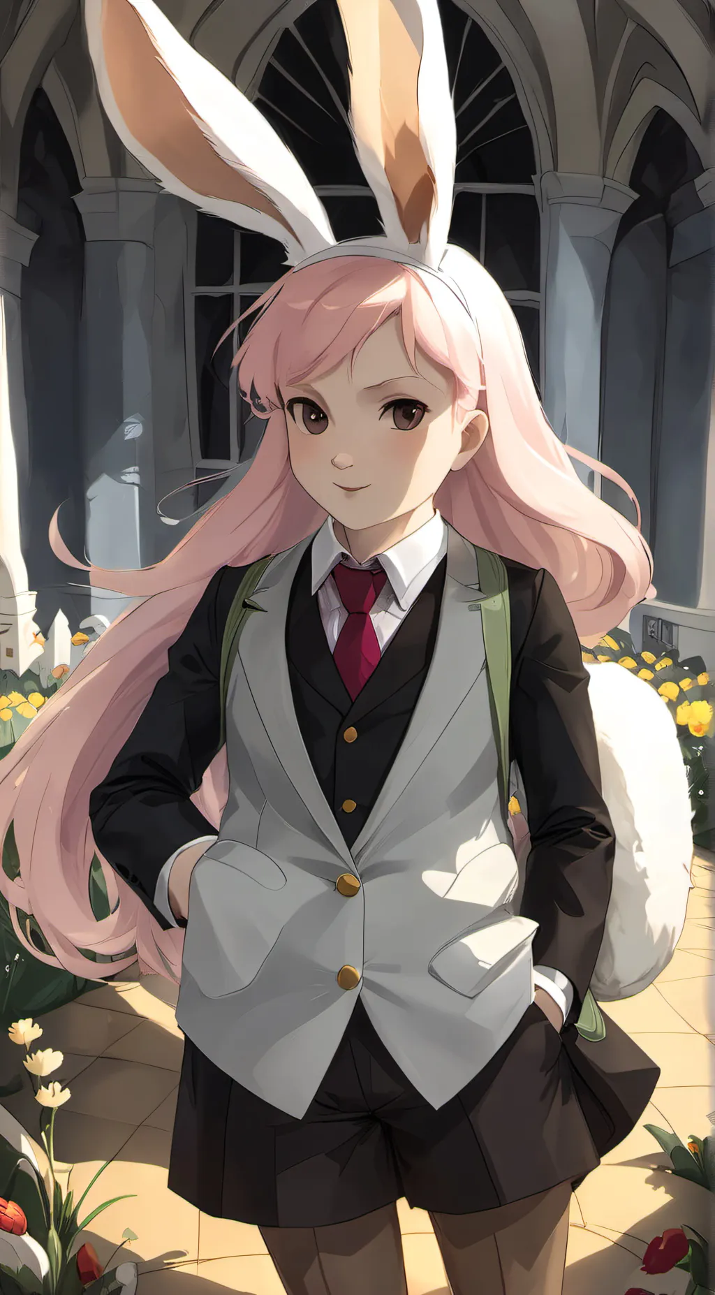 ai character: Snowi background