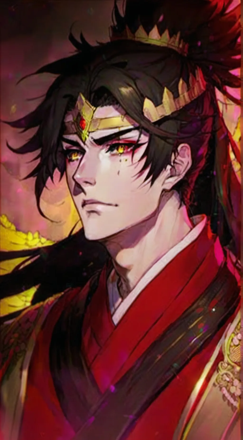 ai character: Nyxx background