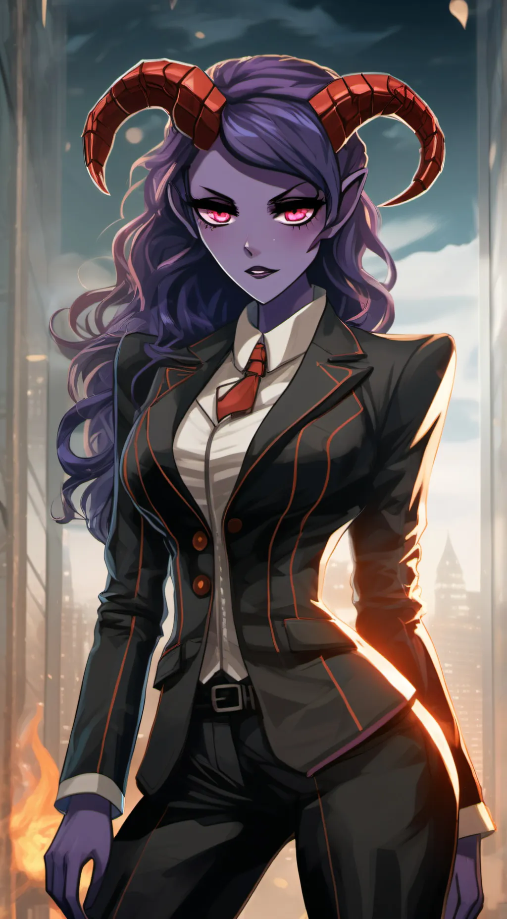 ai character: mommy mearest background