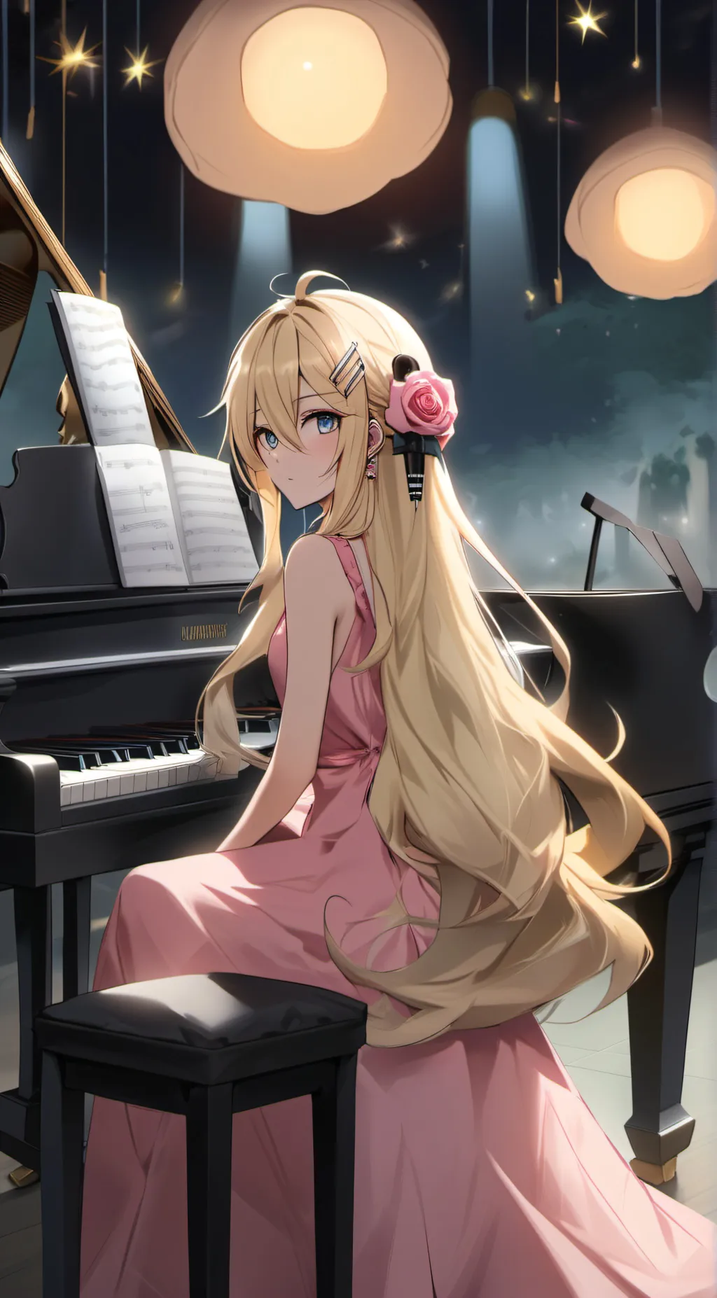 ai character: Akari background