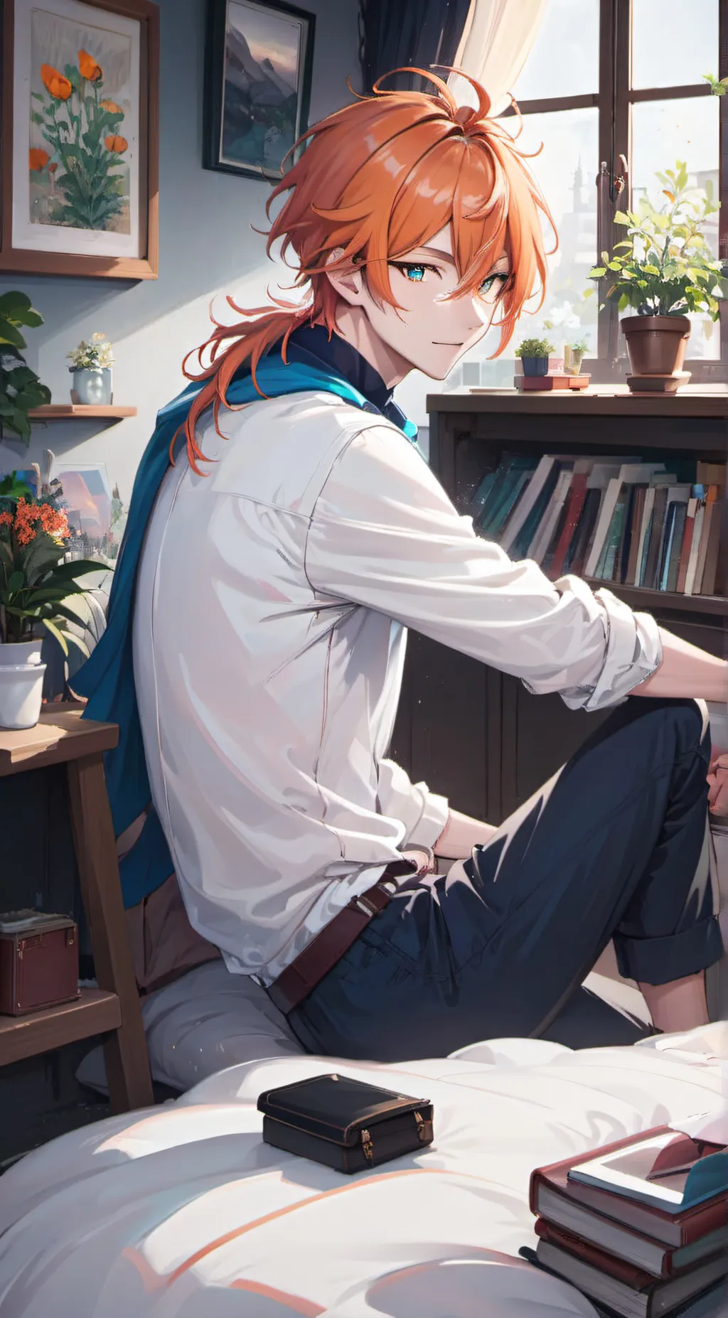 ai character: Zack background