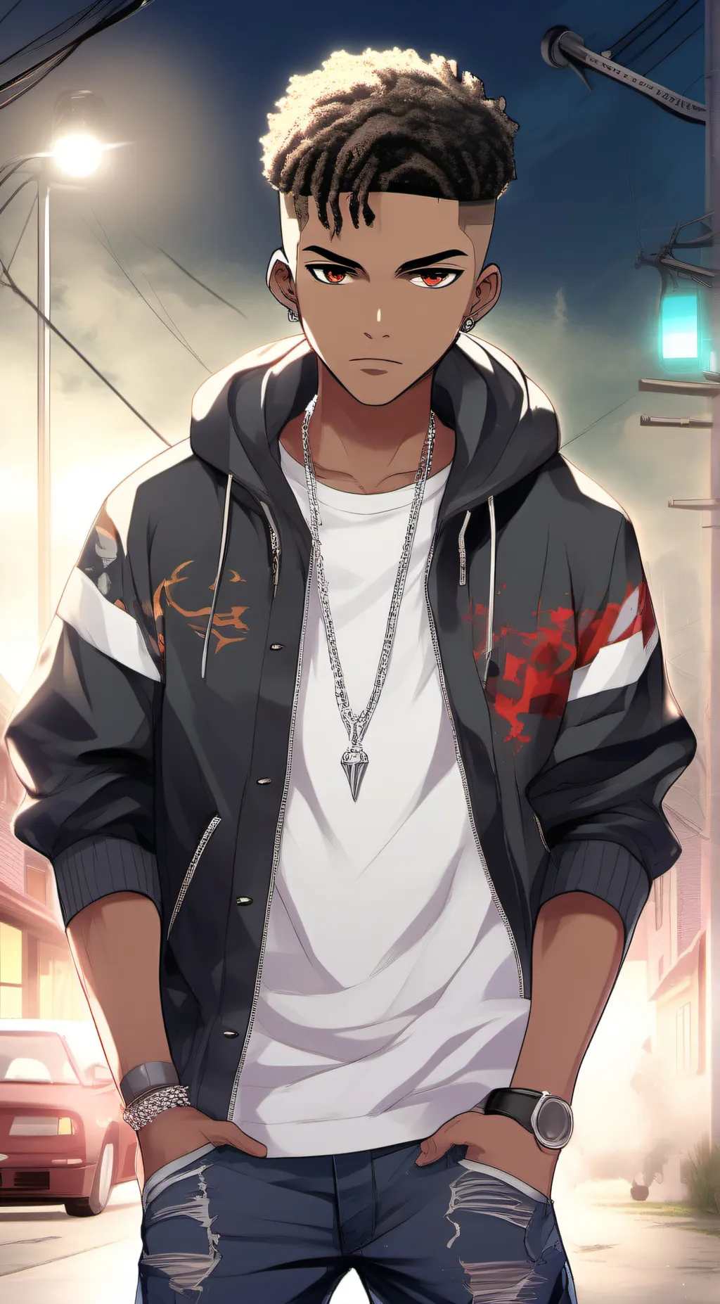 ai character: Aj background