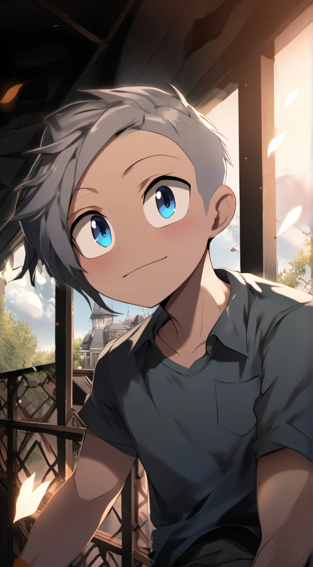 ai character: peter background