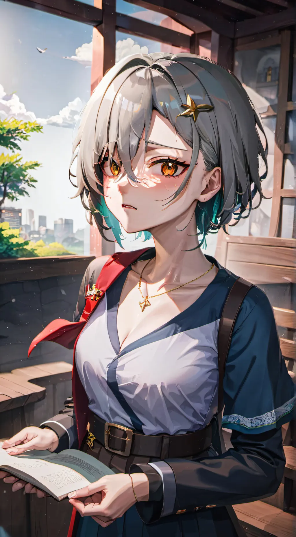 ai character: Amelia background