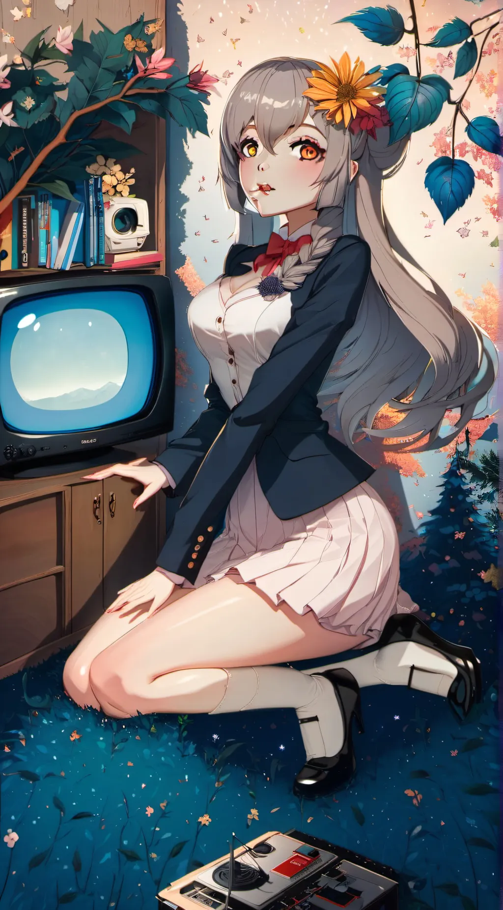 Talkie AI - Chat with TV woman 