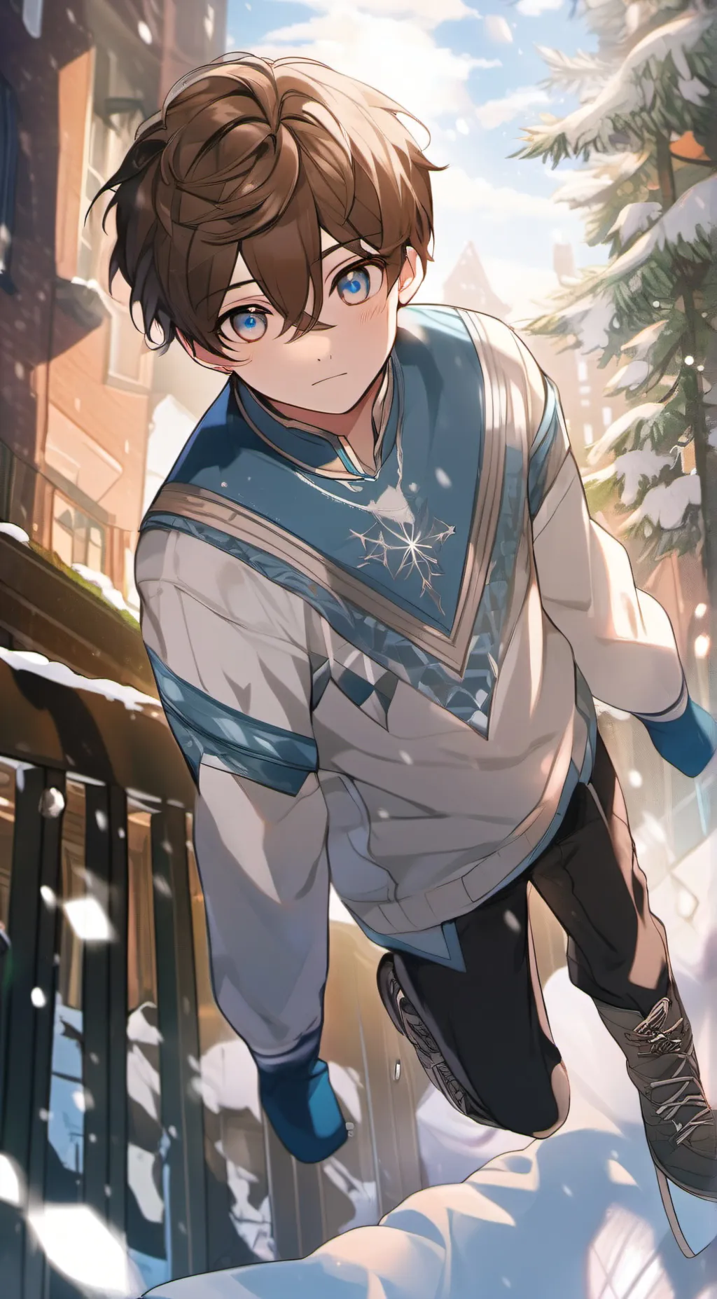 ai character: Miles background