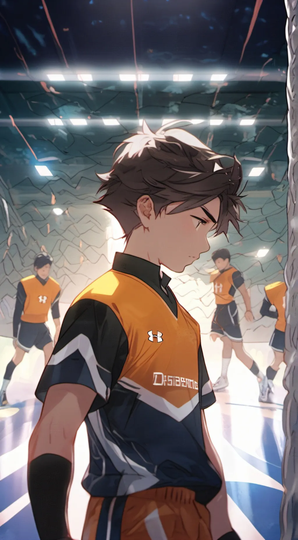 ai character: Jake Asher  background