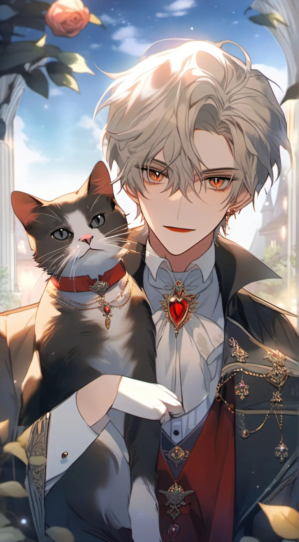 ai character: Zane  background