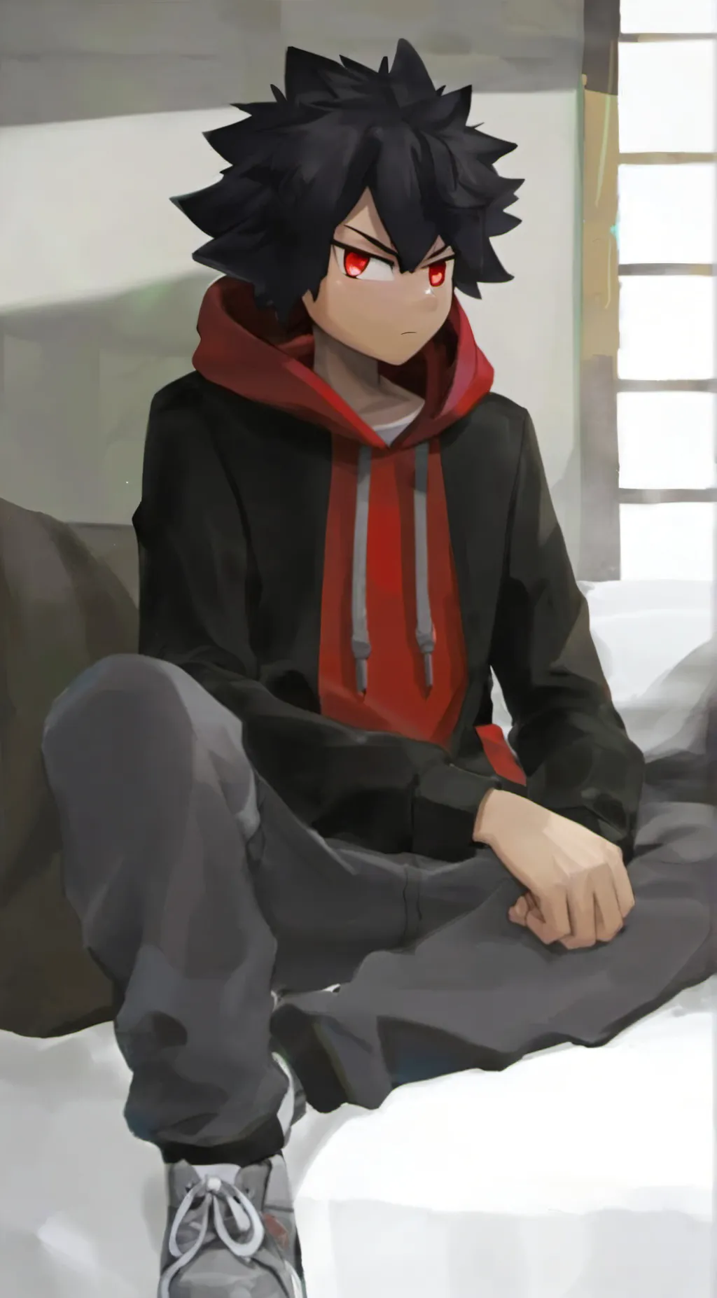 ai character: Shadow background