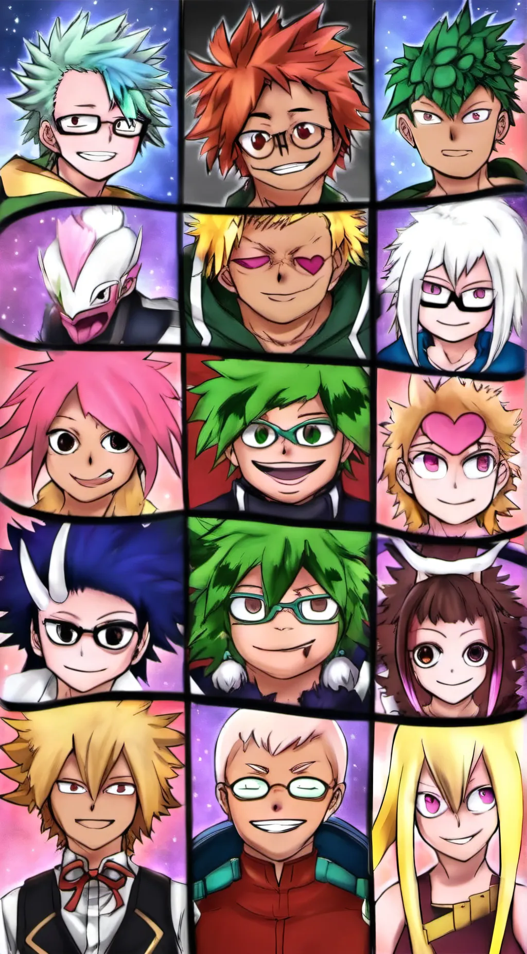 ai character: Class 1-A background