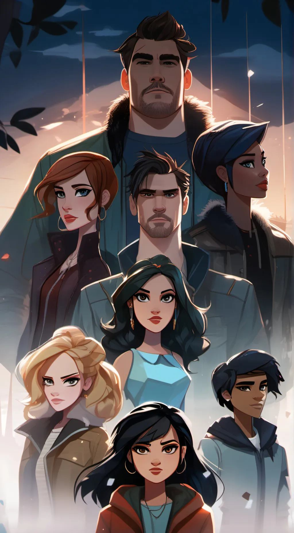 ai character: Total drama background