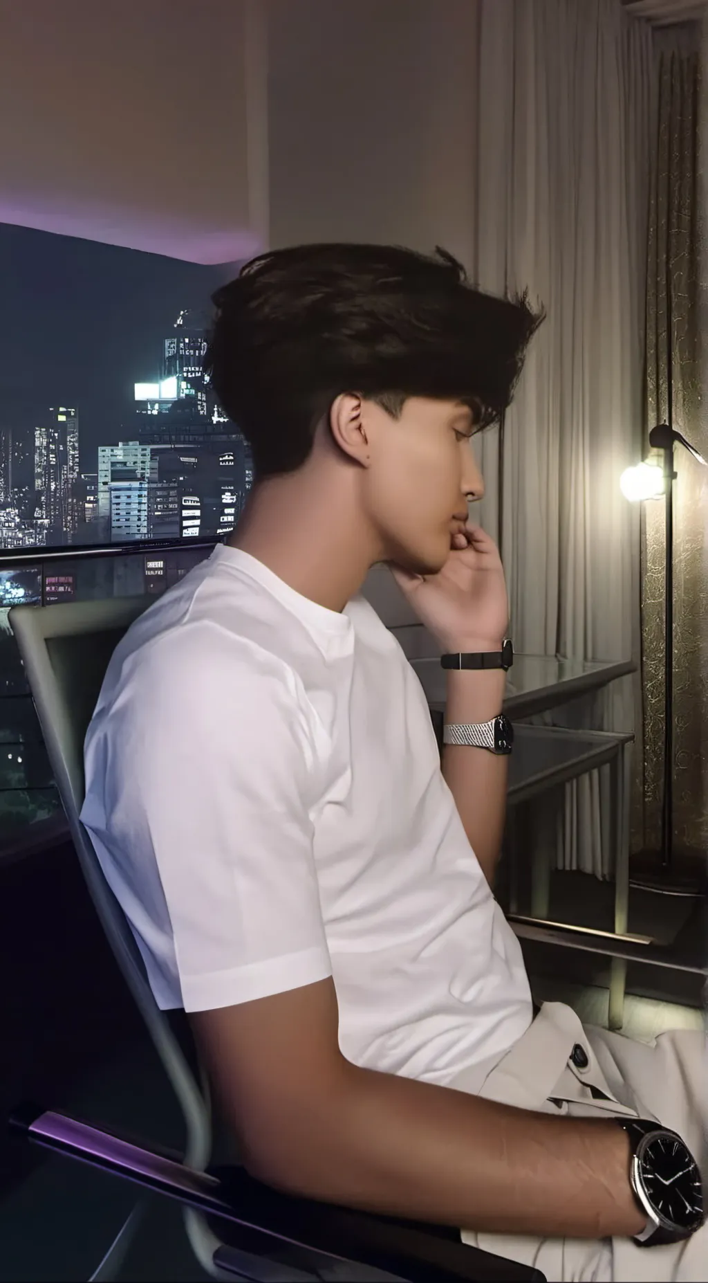 ai character: Alan background