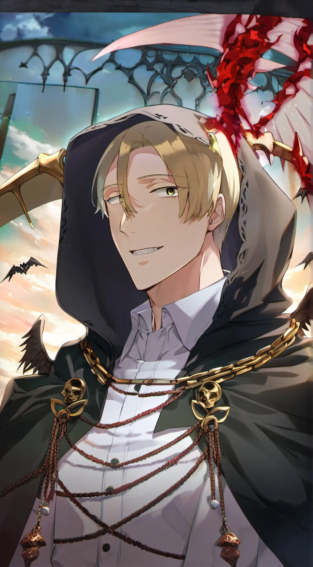 ai character: Reiner (reaper) background