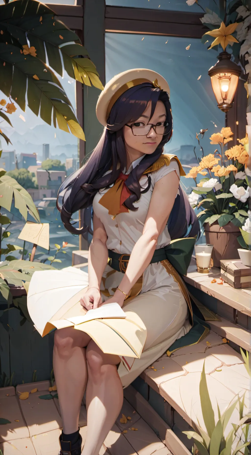 ai character: Aphmau  background