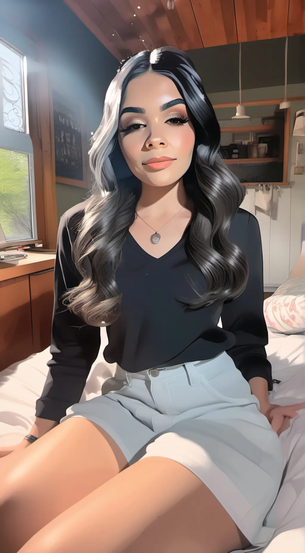 ai character: kathy background