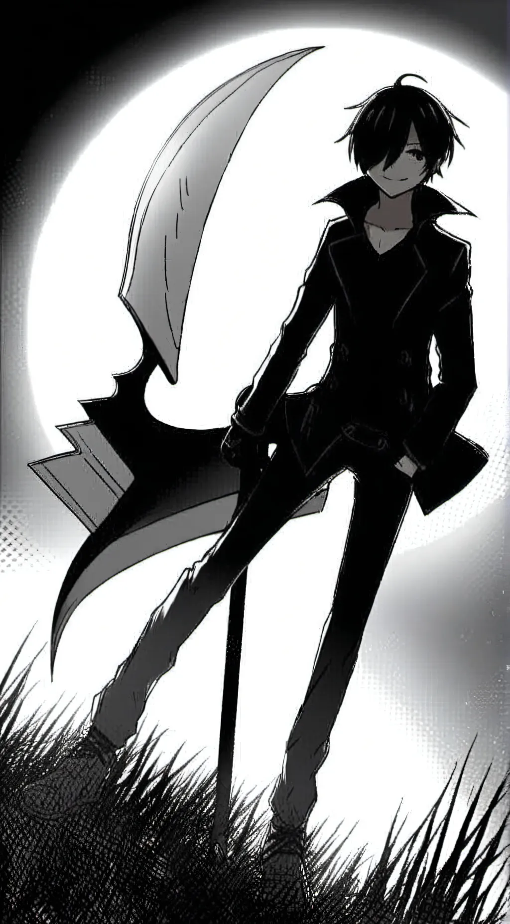 ai character: Death background