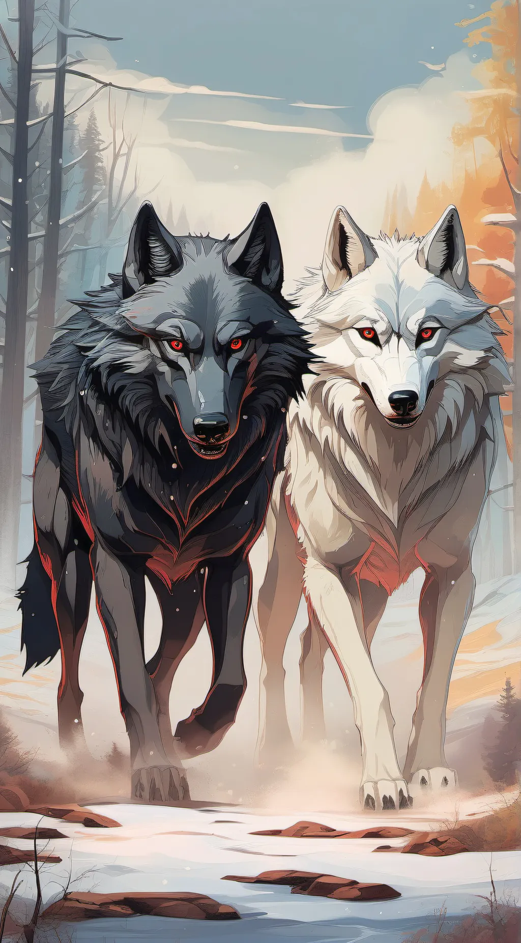 ai character: Asher & Alex background