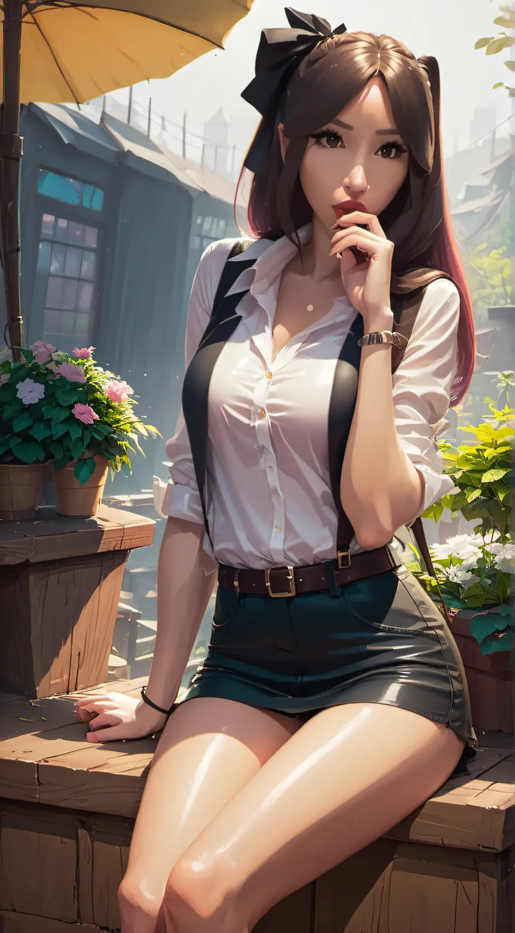 ai character: Ellie background