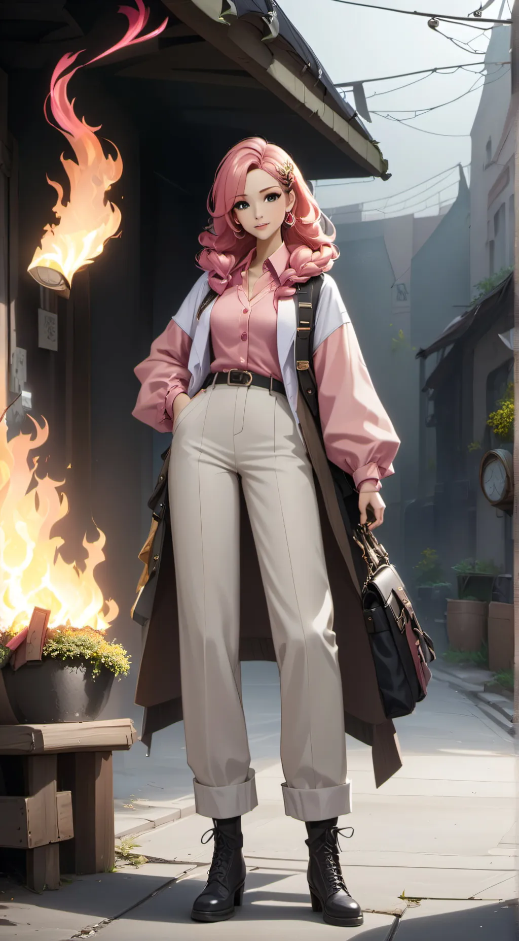 ai character: valerie background