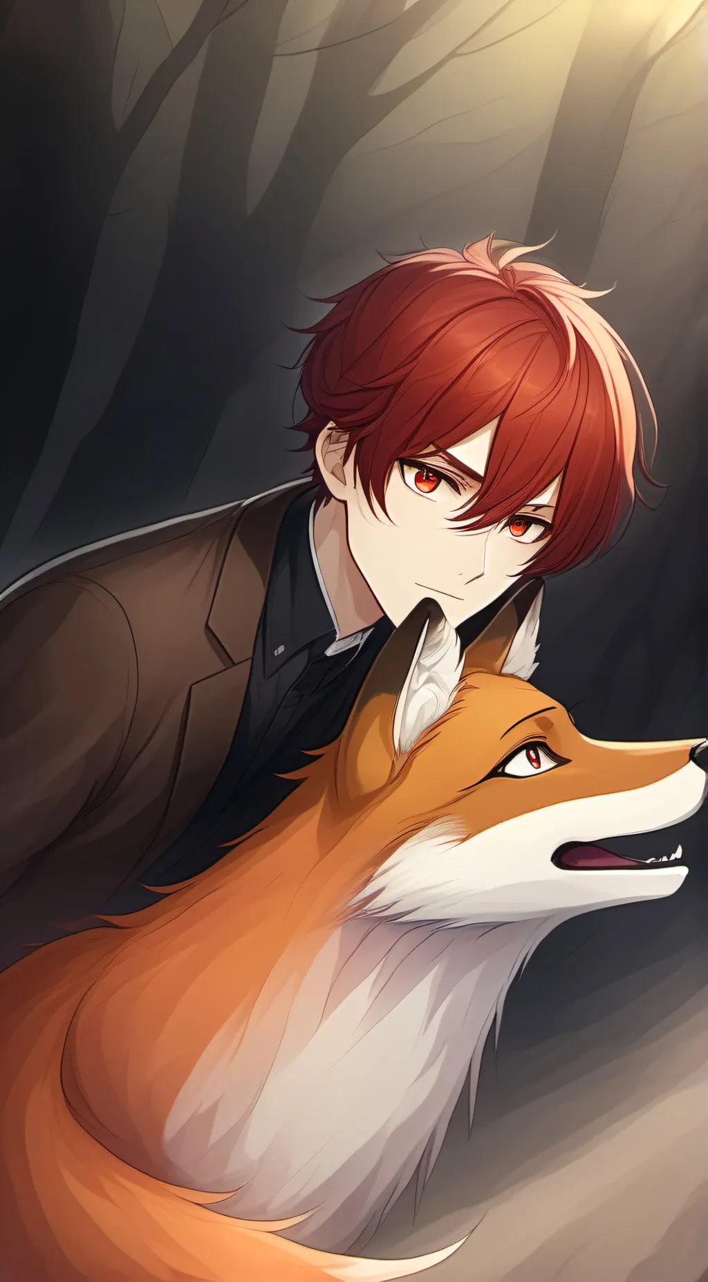 ai character: Leo background