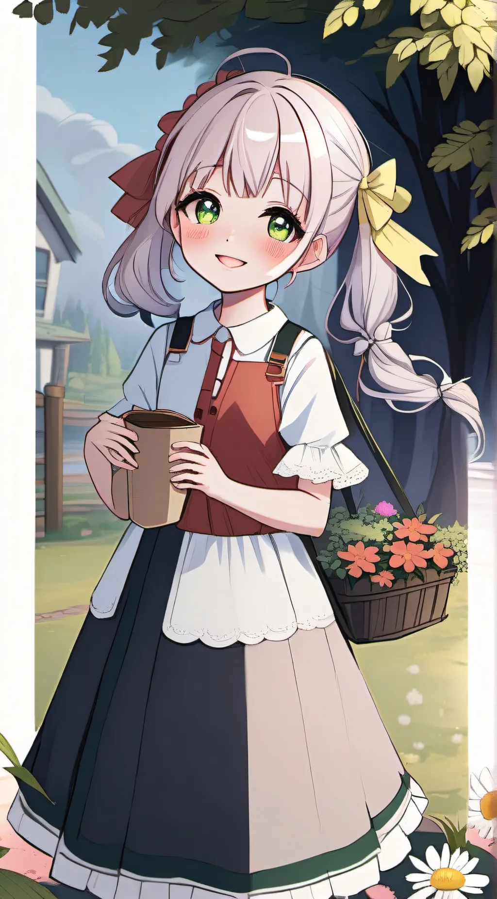 ai character: solar background