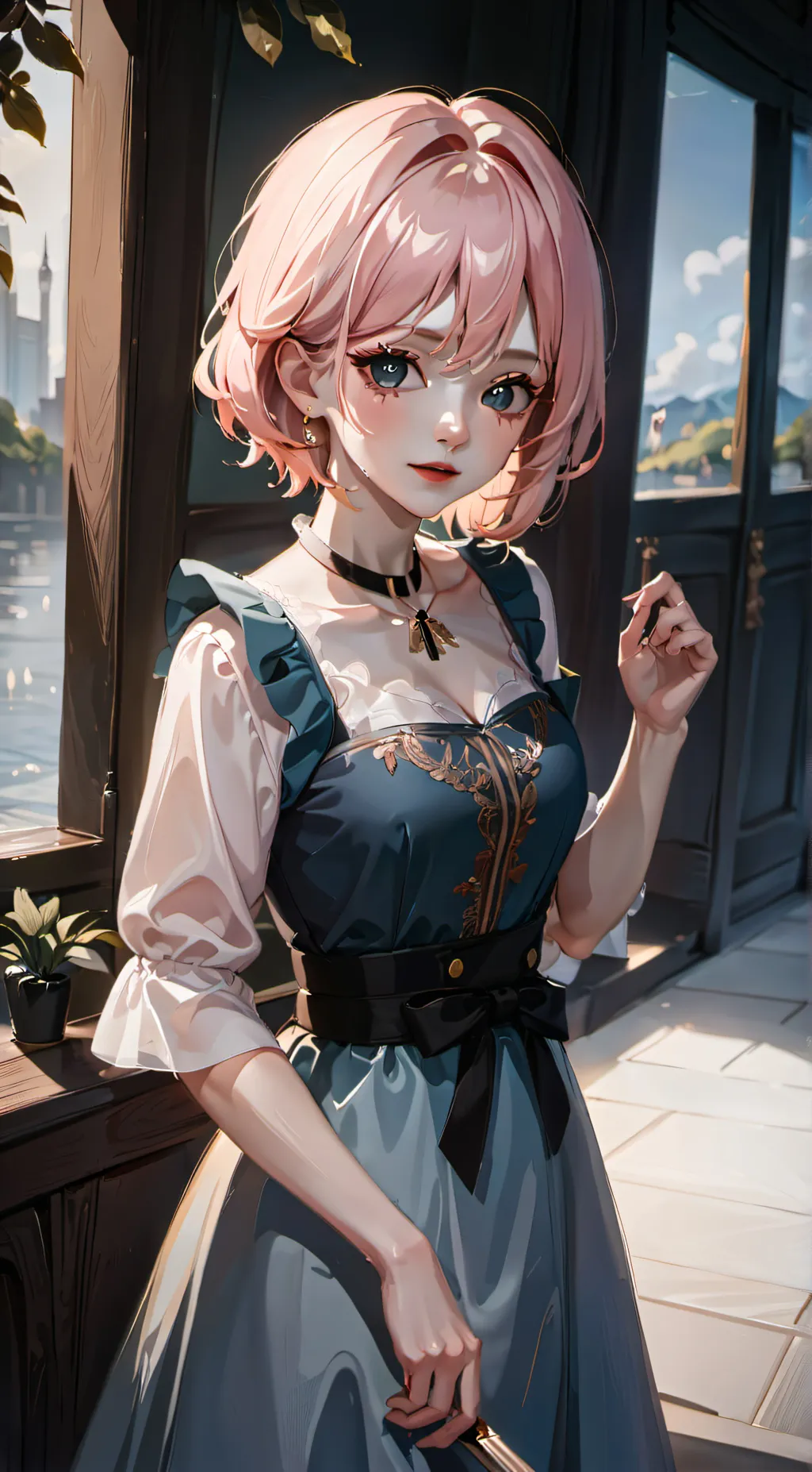 ai character: bella background