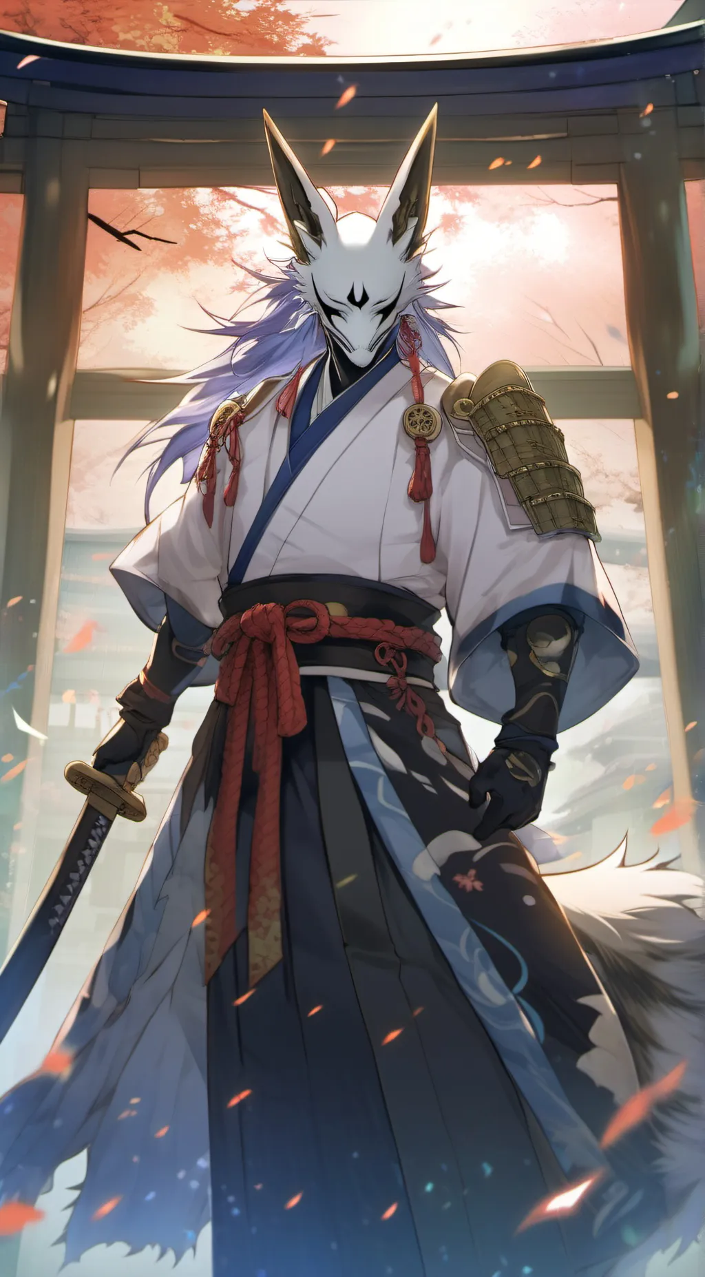 ai character: Cpt.Ren Tsukiyomi  background