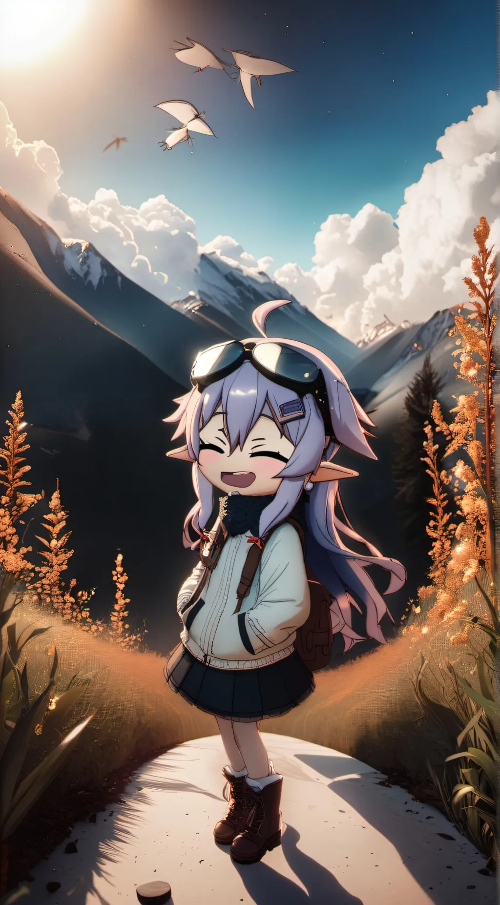 ai character: shelly background