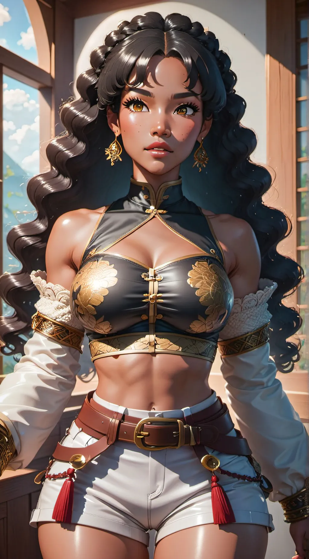 ai character: Midnight  background